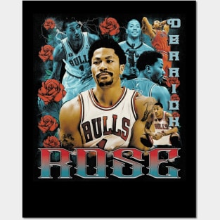Derrick Rose Retro Bootleg Posters and Art